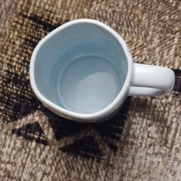 4/$60 New Baby Blue Rae Dunn Artisan Collection Mug - "Love My Peeps" - Picture 3 of 5